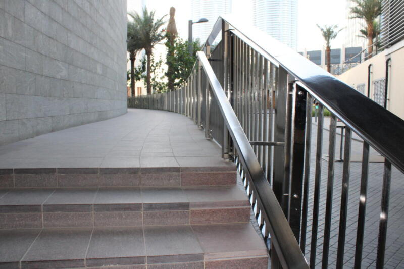 Electropolished Stainless Steel Handrail