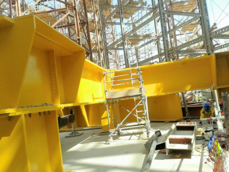  Roof Tower Crane Base Supports