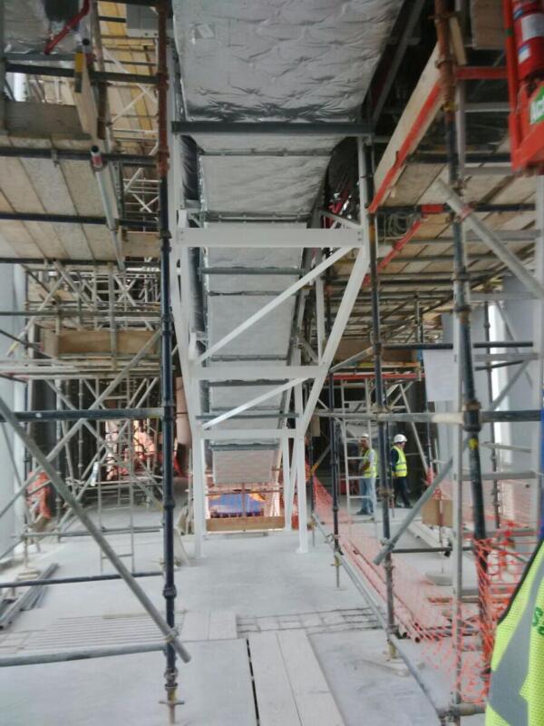  Escalator Steel Framework